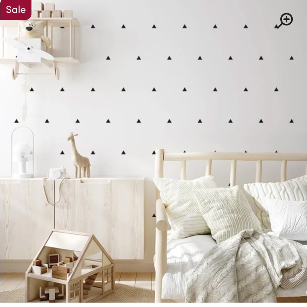 NWT // Mini Triangles Wall Decal (Set of 160)